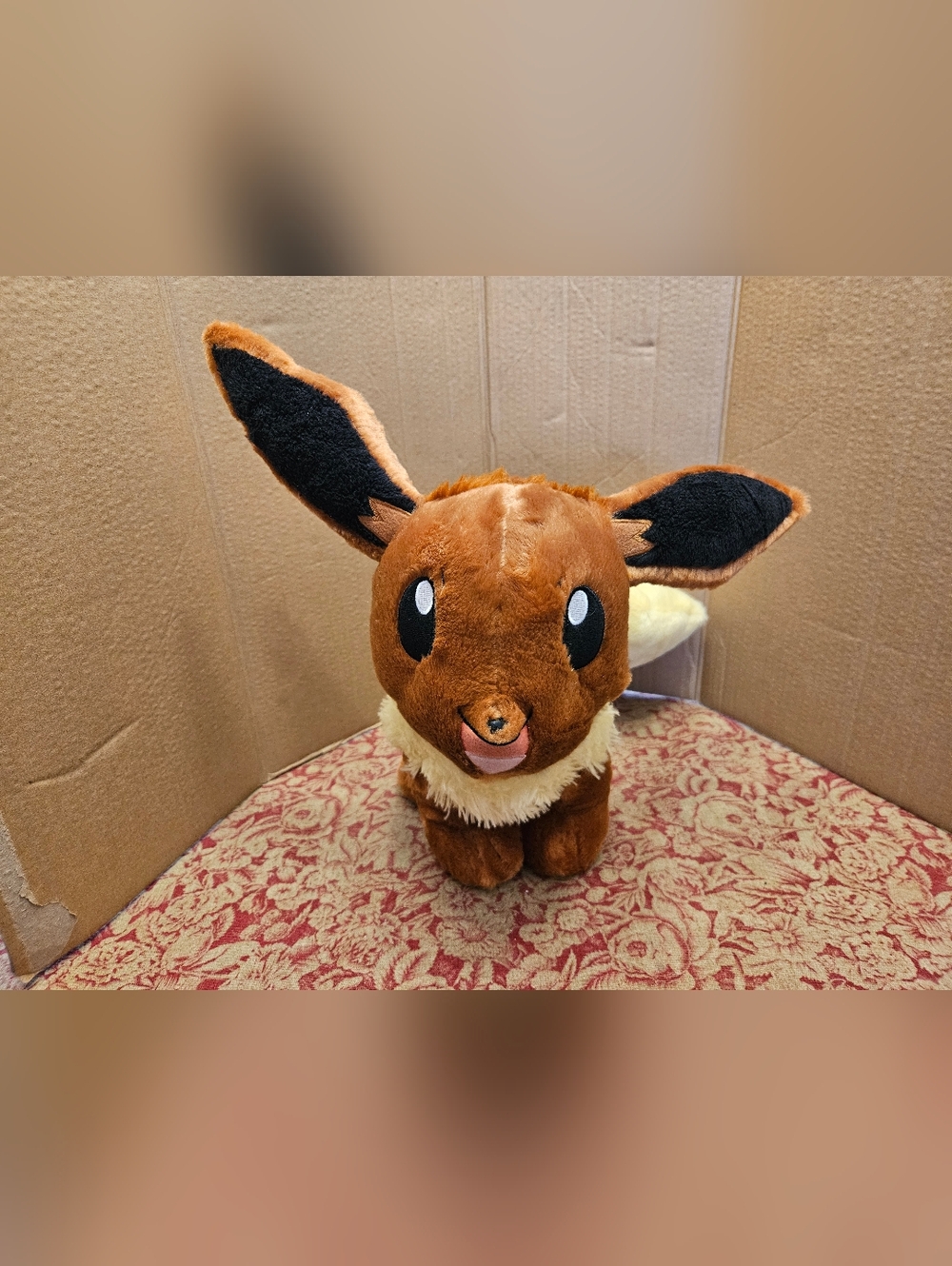 Sold Eevee Build A Bear Plush Pokemon Stuffed Brown With Sounds